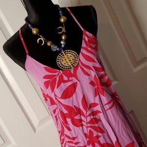 Summer Pink Maxi Dress